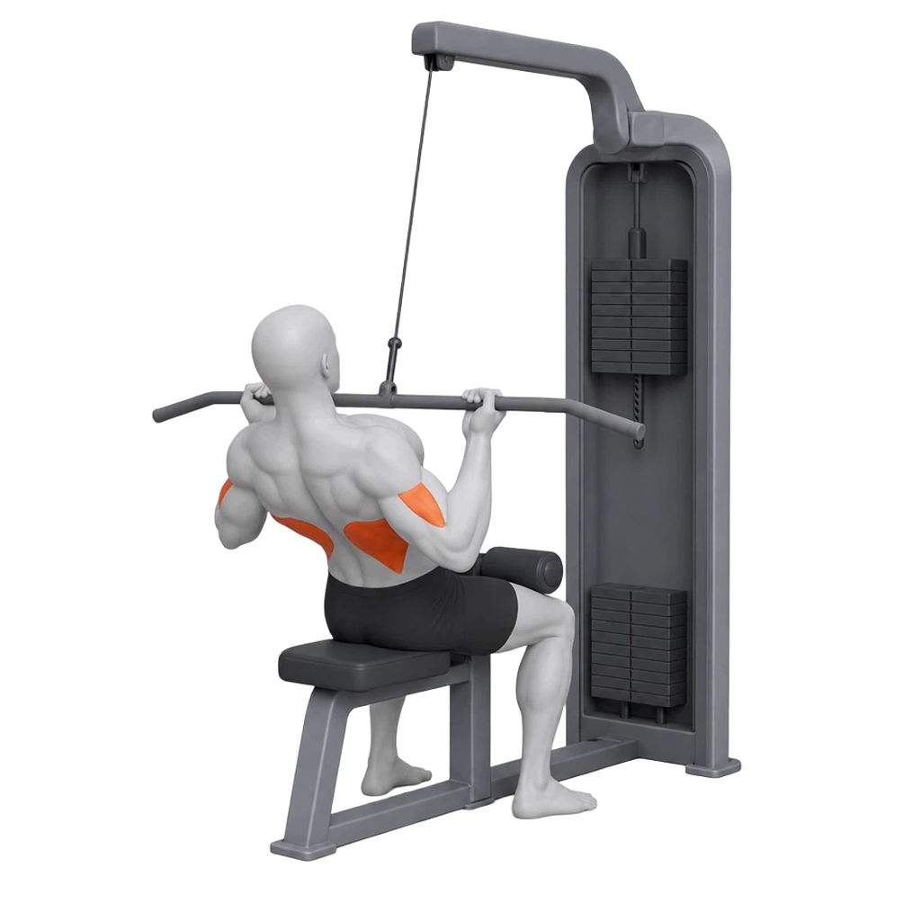 Reverse Grip Lat Pulldown